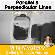 Perpendicular Lines Activity Mystery