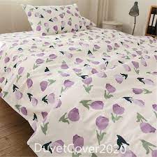 White Cotton Duvet Covers With