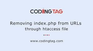 remove index php from url with htaccess
