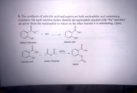 Solved The Synthesis Of Salicylic Acid