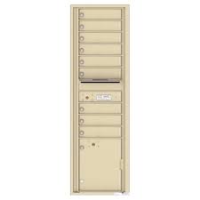 9 Tenant Doors With 1 Parcel Locker And