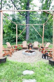 Backyard Fire Pit Lighting How To