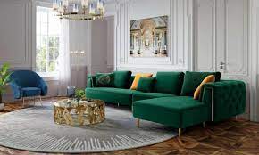 Emerald Green Sofa Living Room Ideas