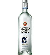 alcohol delivered bacardi wolf berry rum