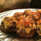 bacon cheddar stuffed mushrooms