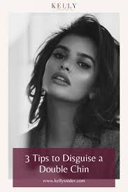 3 tips to disguise a double chin
