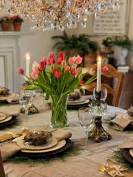 how to decorate a table for easter