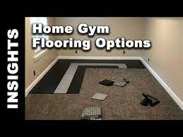 home gym flooring considerations