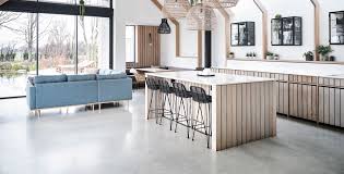 polished concrete floor enhancement ideas