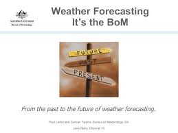 Event Presentation Weather Forecasting Its The Bom