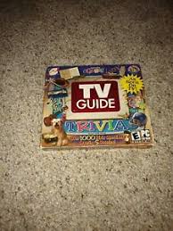 At katy trail state park. Tv Guide Trivia Game Pc 2004 Over 1000 Trivia Questions Covering 5 Decades 743999132054 Ebay