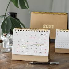 Das muss alles nicht sein. Einfache Muji Stil 2021 Schreibtisch Kalender Bronze Nachricht Notebook Spule Notebook Desktop Buro Erinnern Memo Kalender Planer Aliexpress