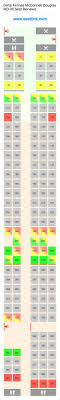 Delta Airlines Mcdonnell Douglas Md 90 Seating Chart