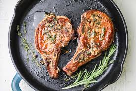 quick and easy pan seared pork chops