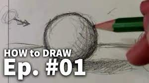 Start by drawing pencil sketches first. Learn To Draw 01 Sketching Basics Materials Youtube