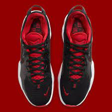 Paul george has one of the most popular sneaker lines in the nba. Nike Pg 5 Black University Red White Cw3143 002 Sneakernews Com