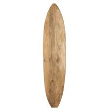 mango wood surfboard wall art 38x180