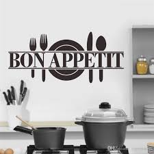 Bon Appetit Food Wall Stickers Kitchen