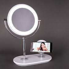 ottlite led makeup mirror with wireless charging stand