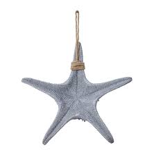 Litton Lane Polystone Gray Starfish