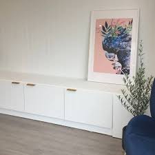 Floating Tv Unit With Besta From Ikea