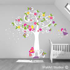 Magic Fairy Tree Wall Art Stickers