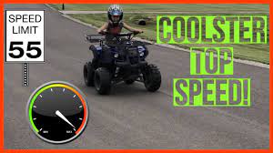 Maybe you would like to learn more about one of these? Kids 125cc Chinese Atv Top Speed Coolster Max Speed Test Youtube