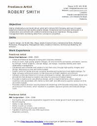 Once it has secured you an interview, these traits need to be relayed face to face. Freelance Artist Resume Samples Qwikresume