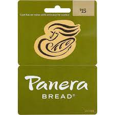 panera bread 15 gift card gift cards