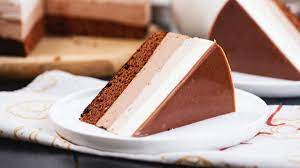 triple chocolate mousse cake recipe