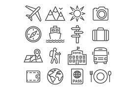 Travel Line Icons Line Icon Icon Set