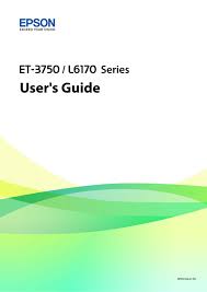 The following list for you. Epson Et 3750 Series User Manual Pdf Download Manualslib