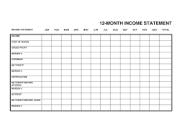 Printable Profit And Loss Statement For Self Employed And
