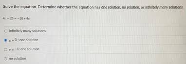Answered Solve The Equation Determine