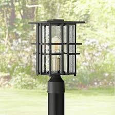 Mid Century Post Light Outdoor Lighting Lamps Plus