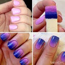 Want to save money or can't go to a nail salon? Cool Nail Polish Designs Step By Step Google Search Ombre Nails Tutorial Simple Nails Ombre Nails