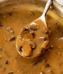 Making Gravy With Mushroom Soup gambar png