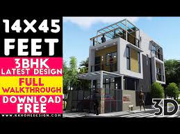 14 X45 Feet Morden House Design