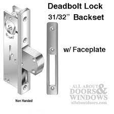 Deadbolt Lock 31 32 Inch Backset W
