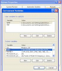 setting the path environment variable