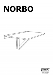 Ikea Norbo Table Murale Amp Agrave