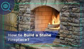 how to build a stone fireplace 9