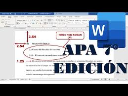 normas apa 7ma edición en word bien