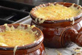 Classic French Onion Soup Cheese gambar png