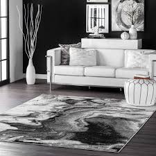 51 black and white rugs with striking