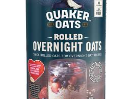 rolled overnight oats nutrition facts