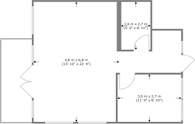 overview measurements on floor plans