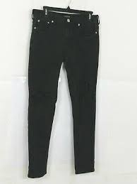 Pacsun Los Angeles Skinny Black Jeans Mens Size 33 32