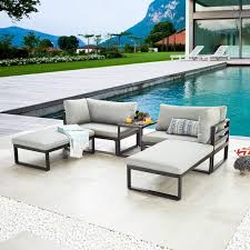Lounge Cushions Patio Sofa Set