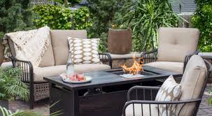 If you enjoy spending evenings with friends gathered around a cozy fire, then consider a set that has a fire table. 10 Hot Fire Pit Seating Ideas For Your Outdoor Space Hayneedle